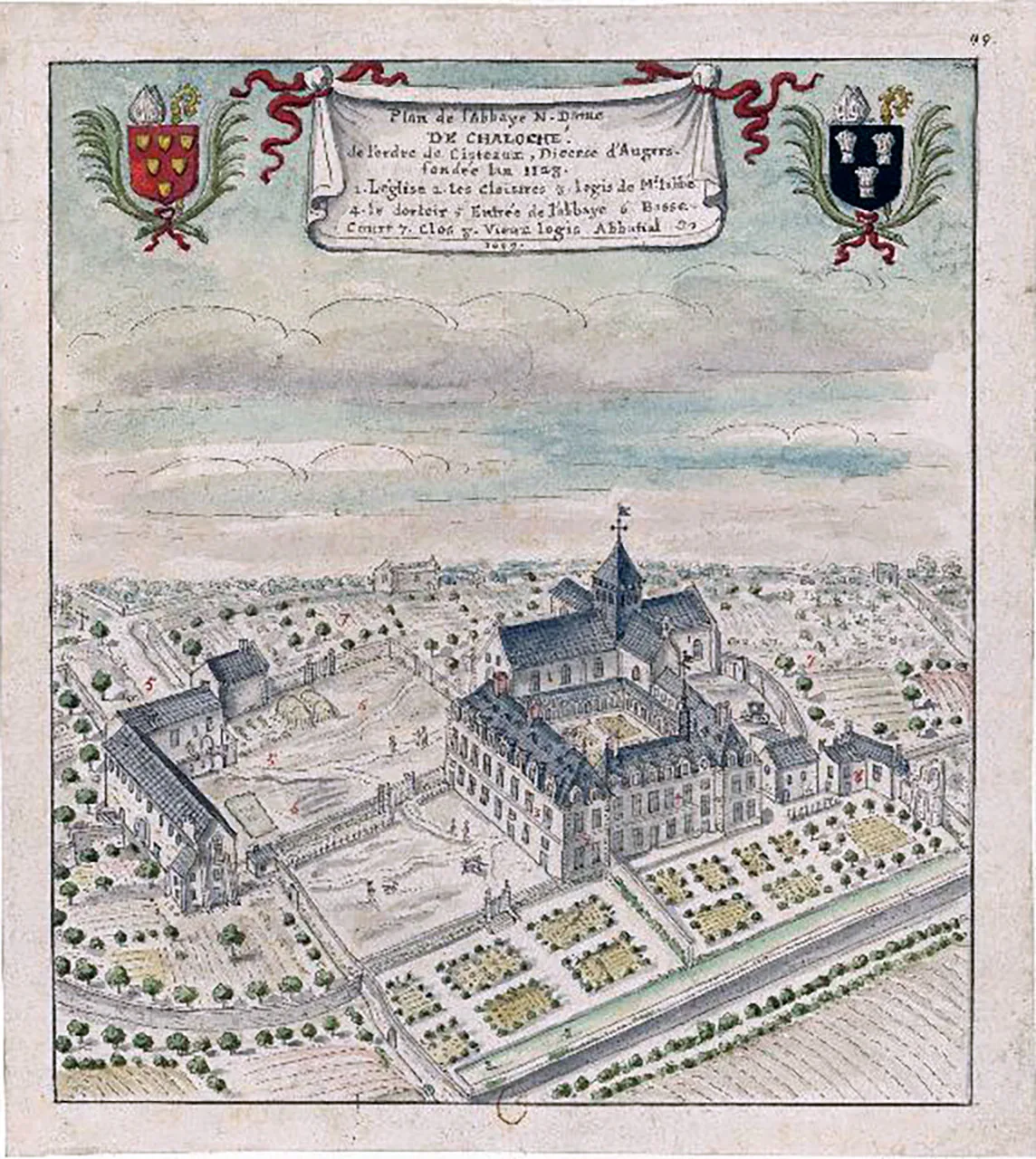 abbaye de Chaloché
